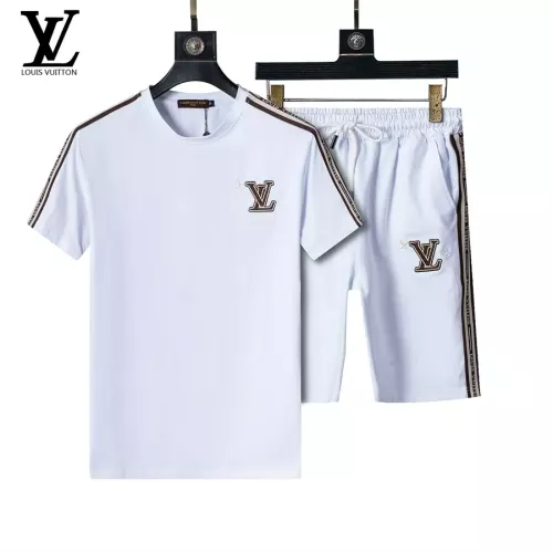 Louis Vuitton LV Tracksuits Short Sleeved For Men #1294536 $48.00 USD, Wholesale Replica Louis Vuitton LV Tracksuits