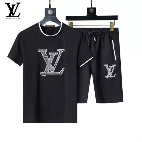 Louis Vuitton LV Tracksuits Short Sleeved For Men #1294539 $48.00 USD, Wholesale Replica Louis Vuitton LV Tracksuits