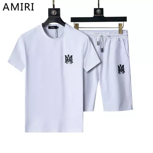 Amiri Tracksuits Short Sleeved For Men #1294542 $48.00 USD, Wholesale Replica Amiri Tracksuits