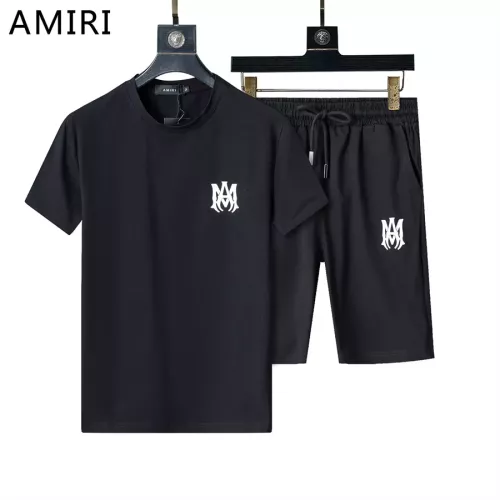 Amiri Tracksuits Short Sleeved For Men #1294544 $48.00 USD, Wholesale Replica Amiri Tracksuits