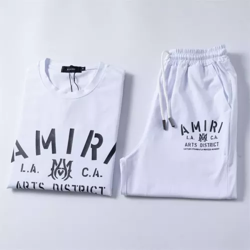 Replica Amiri Tracksuits Short Sleeved For Men #1294545 $48.00 USD for Wholesale