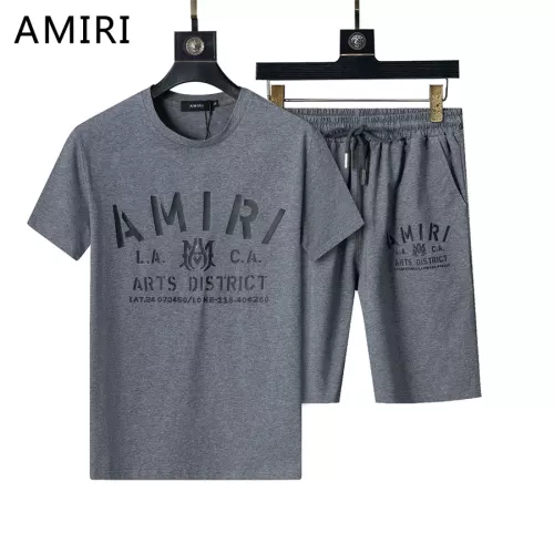 Amiri Tracksuits Short Sleeved For Men #1294546 $48.00 USD, Wholesale Replica Amiri Tracksuits