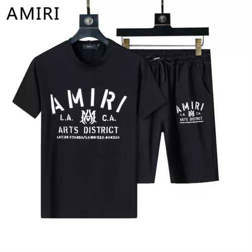 Amiri Tracksuits Short Sleeved For Men #1294547 $48.00 USD, Wholesale Replica Amiri Tracksuits