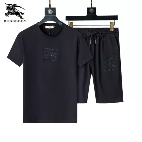 Burberry Tracksuits Short Sleeved For Men #1294571 $48.00 USD, Wholesale Replica Burberry Tracksuits