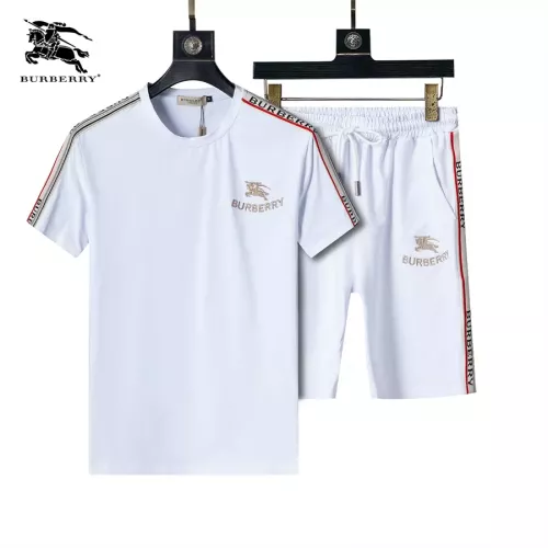 Burberry Tracksuits Short Sleeved For Men #1294581 $48.00 USD, Wholesale Replica Burberry Tracksuits