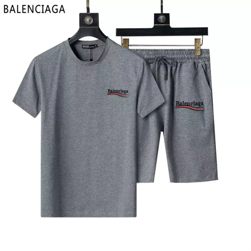 Balenciaga Fashion Tracksuits Short Sleeved For Men #1294586 $48.00 USD, Wholesale Replica Balenciaga Fashion Tracksuits