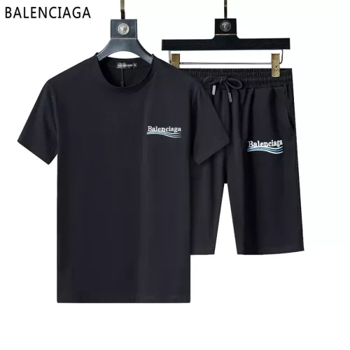 Balenciaga Fashion Tracksuits Short Sleeved For Men #1294587 $48.00 USD, Wholesale Replica Balenciaga Fashion Tracksuits