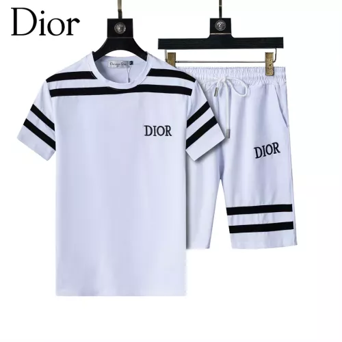 Christian Dior Tracksuits Short Sleeved For Men #1294590 $48.00 USD, Wholesale Replica Christian Dior Tracksuits