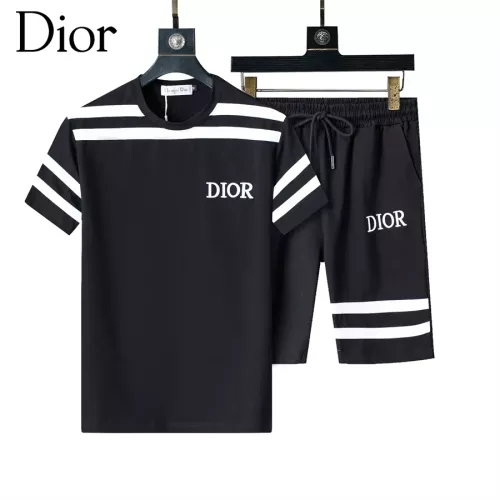 Christian Dior Tracksuits Short Sleeved For Men #1294591 $48.00 USD, Wholesale Replica Christian Dior Tracksuits