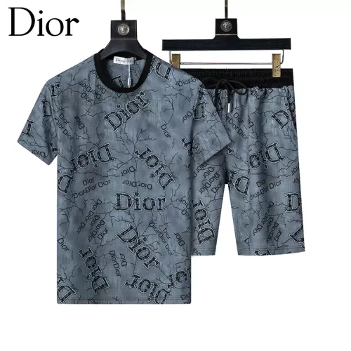 Christian Dior Tracksuits Short Sleeved For Men #1294600 $48.00 USD, Wholesale Replica Christian Dior Tracksuits