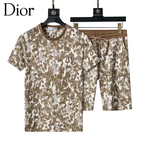 Christian Dior Tracksuits Short Sleeved For Men #1294602 $48.00 USD, Wholesale Replica Christian Dior Tracksuits