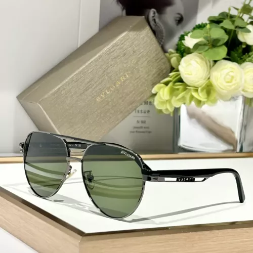 Bvlgari AAA Quality Sunglasses #1294605 $60.00 USD, Wholesale Replica Bvlgari AAA Quality Sunglasses