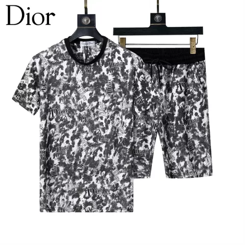 Christian Dior Tracksuits Short Sleeved For Men #1294610 $48.00 USD, Wholesale Replica Christian Dior Tracksuits