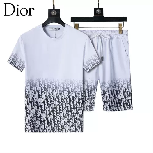 Christian Dior Tracksuits Short Sleeved For Men #1294614 $48.00 USD, Wholesale Replica Christian Dior Tracksuits