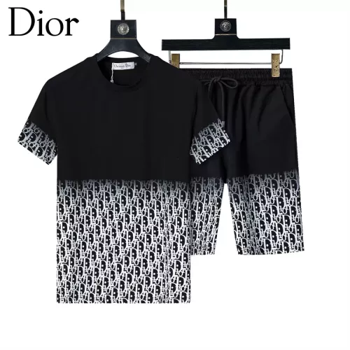 Christian Dior Tracksuits Short Sleeved For Men #1294615 $48.00 USD, Wholesale Replica Christian Dior Tracksuits