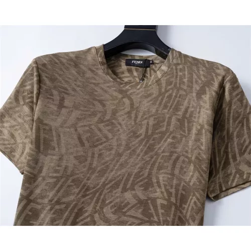 Replica Fendi Tracksuits Short Sleeved For Men #1294616 $48.00 USD for Wholesale