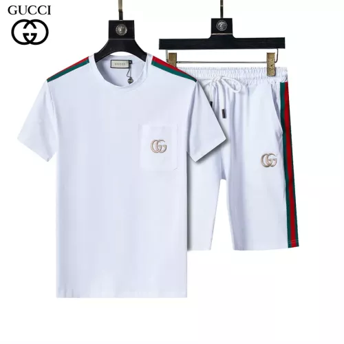 Gucci Tracksuits Short Sleeved For Men #1294624 $48.00 USD, Wholesale Replica Gucci Tracksuits