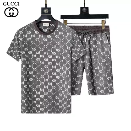 Gucci Tracksuits Short Sleeved For Men #1294627 $48.00 USD, Wholesale Replica Gucci Tracksuits