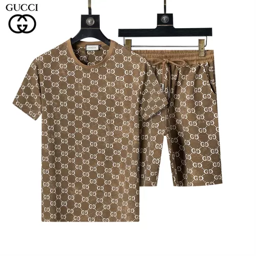 Gucci Tracksuits Short Sleeved For Men #1294628 $48.00 USD, Wholesale Replica Gucci Tracksuits