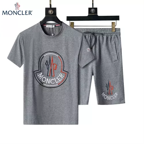 Moncler Tracksuits Short Sleeved For Men #1294633 $48.00 USD, Wholesale Replica Moncler Tracksuits