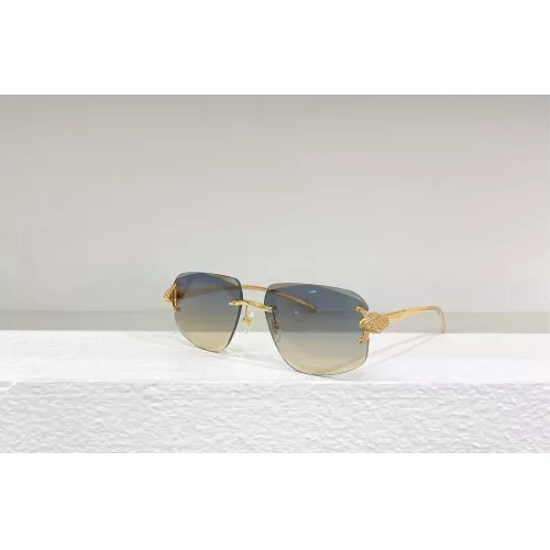 Cartier AAA Quality Sunglassess #1294647 $56.00 USD, Wholesale Replica Cartier AAA Quality Sunglassess