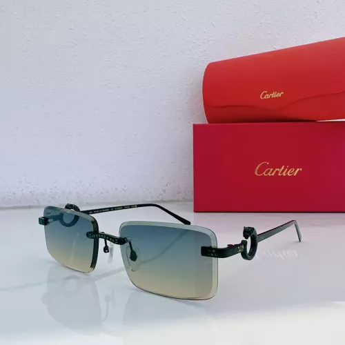 Cartier AAA Quality Sunglassess #1294667 $60.00 USD, Wholesale Replica Cartier AAA Quality Sunglassess