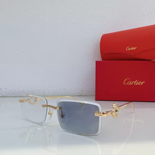 Cartier AAA Quality Sunglassess #1294671 $60.00 USD, Wholesale Replica Cartier AAA Quality Sunglassess