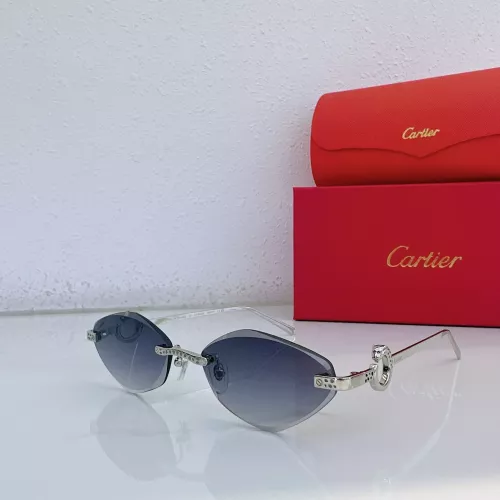 Cartier AAA Quality Sunglassess #1294675 $60.00 USD, Wholesale Replica Cartier AAA Quality Sunglassess