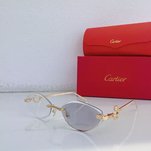 Cartier AAA Quality Sunglassess #1294676 $60.00 USD, Wholesale Replica Cartier AAA Quality Sunglassess