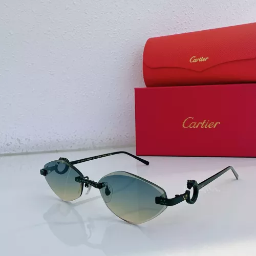 Cartier AAA Quality Sunglassess #1294677 $60.00 USD, Wholesale Replica Cartier AAA Quality Sunglassess