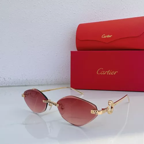 Cartier AAA Quality Sunglassess #1294682 $60.00 USD, Wholesale Replica Cartier AAA Quality Sunglassess