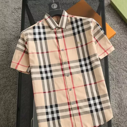 Burberry Shirts Short Sleeved For Men #1294704 $38.00 USD, Wholesale Replica Burberry Shirts