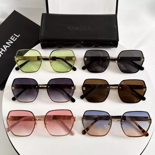 Replica Chanel AAA Quality Sunglasses #1294713 $60.00 USD for Wholesale