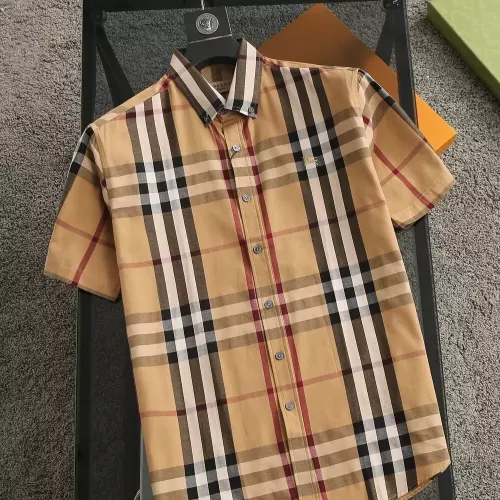 Burberry Shirts Short Sleeved For Men #1294726 $36.00 USD, Wholesale Replica Burberry Shirts