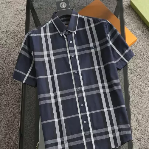 Burberry Shirts Short Sleeved For Men #1294727 $36.00 USD, Wholesale Replica Burberry Shirts