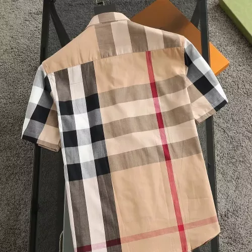 Replica Burberry Shirts Short Sleeved For Men #1294729 $36.00 USD for Wholesale