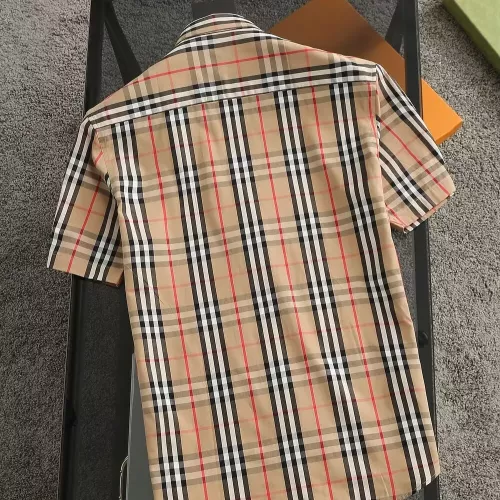 Replica Burberry Shirts Short Sleeved For Men #1294736 $36.00 USD for Wholesale