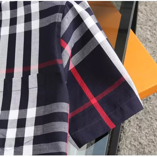 Replica Burberry Shirts Short Sleeved For Men #1294742 $38.00 USD for Wholesale