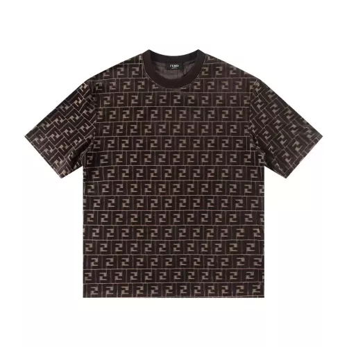 Fendi T-Shirts Short Sleeved For Unisex #1294757 $39.00 USD, Wholesale Replica Fendi T-Shirts