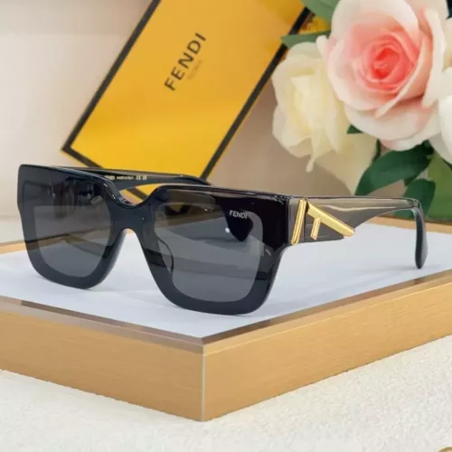 Fendi AAA Quality Sunglasses #1295007 $60.00 USD, Wholesale Replica Fendi AAA Quality Sunglasses