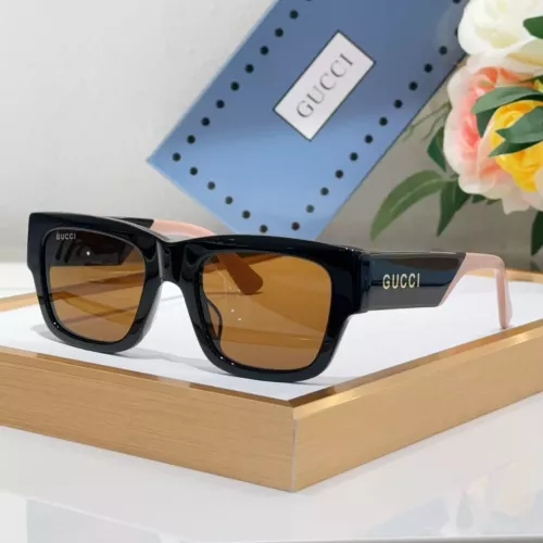 Gucci AAA Quality Sunglasses #1295020 $60.00 USD, Wholesale Replica Gucci AAA Quality Sunglasses