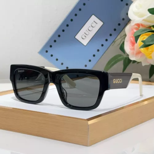 Gucci AAA Quality Sunglasses #1295023 $60.00 USD, Wholesale Replica Gucci AAA Quality Sunglasses
