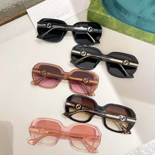 Replica Gucci AAA Quality Sunglasses #1295041 $60.00 USD for Wholesale