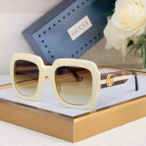 Gucci AAA Quality Sunglasses #1295049 $60.00 USD, Wholesale Replica Gucci AAA Quality Sunglasses