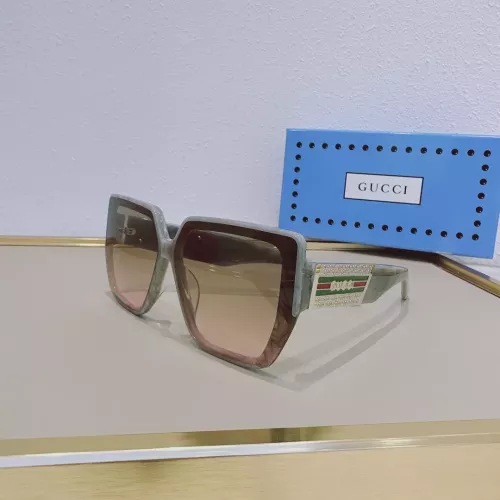 Gucci AAA Quality Sunglasses #1295058 $60.00 USD, Wholesale Replica Gucci AAA Quality Sunglasses