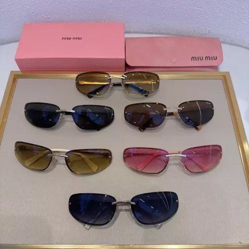 Replica MIU MIU AAA Quality Sunglasses #1295200 $60.00 USD for Wholesale