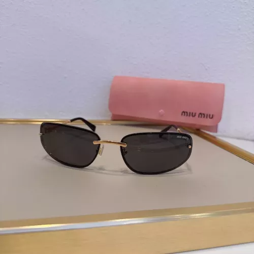 Replica MIU MIU AAA Quality Sunglasses #1295203 $60.00 USD for Wholesale