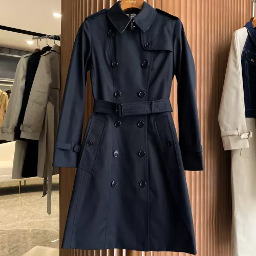 Burberry Trench Coat Long Sleeved For Women #1295287 $170.00 USD, Wholesale Replica Burberry Trench Coat