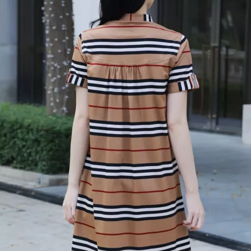 Replica Burberry Dresses Short Sleeved For Women #1295321 $96.00 USD for Wholesale