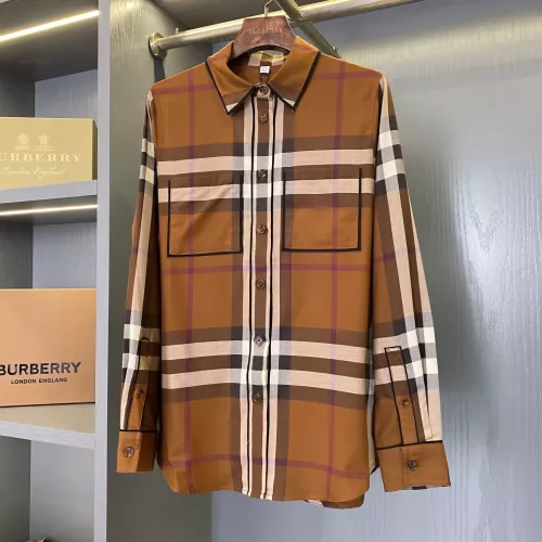 Burberry Shirts Long Sleeved For Women #1295327 $88.00 USD, Wholesale Replica Burberry Shirts